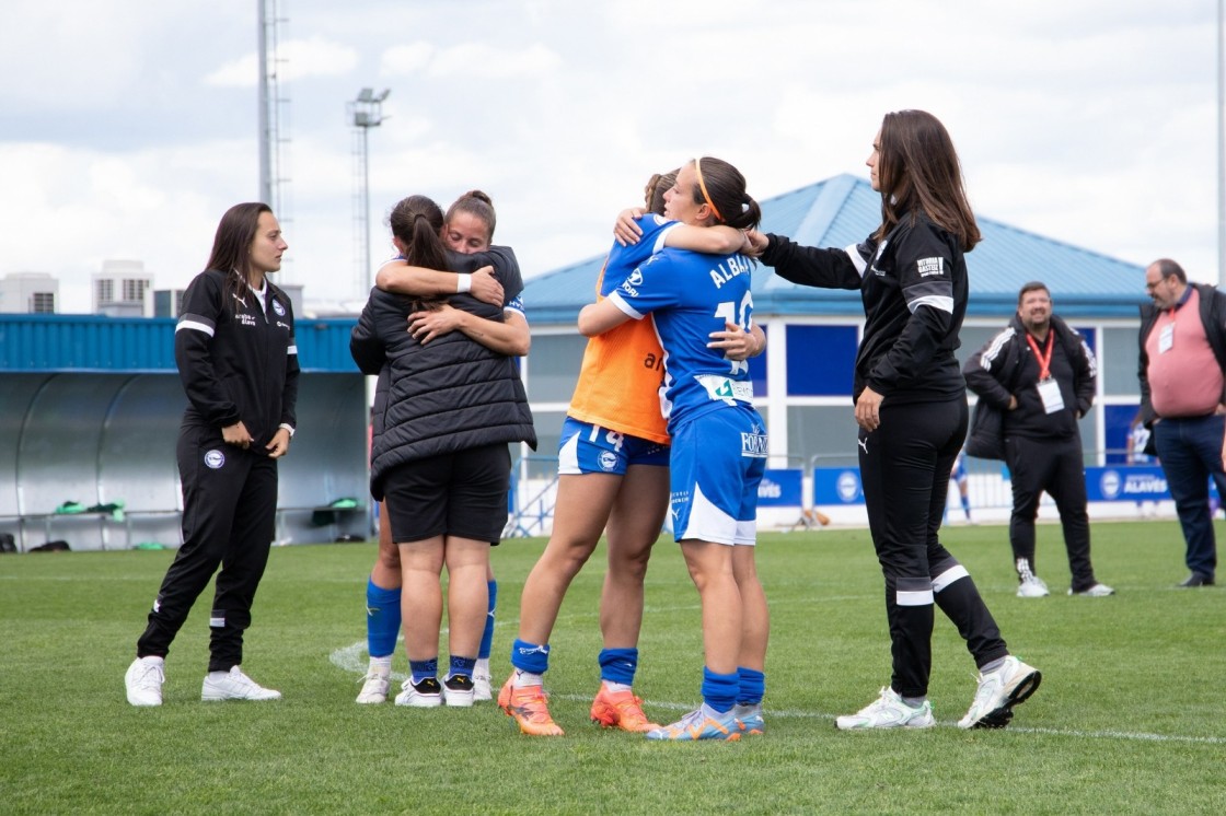 Cruel final para el sueño del Alavés femenino entrenado por Andrea Esteban
