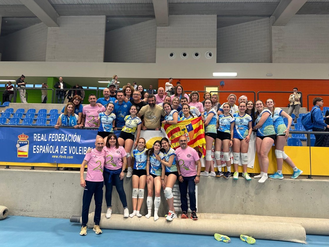 El voleibol turolense saca su mejor versión el último día de campeonatos de España cadete