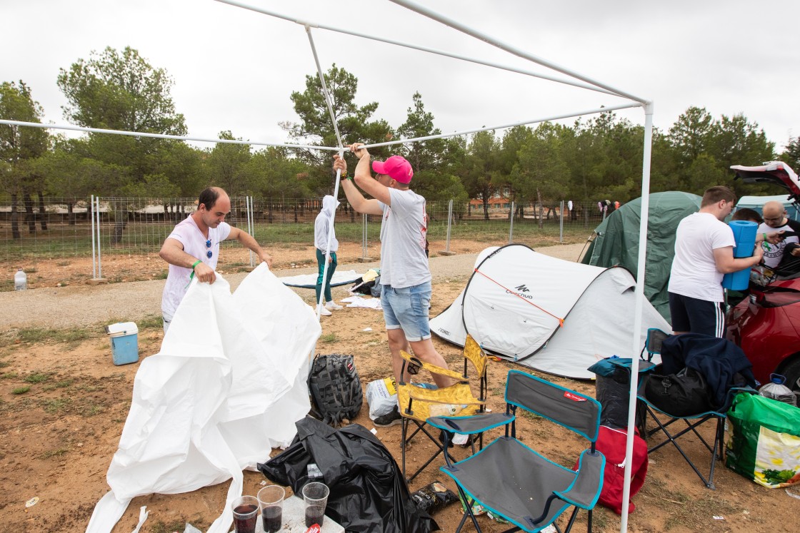 El Ayuntamiento acondicionará una zona de acampada en Las Viñas para 2.000 personas durante la Vaquilla