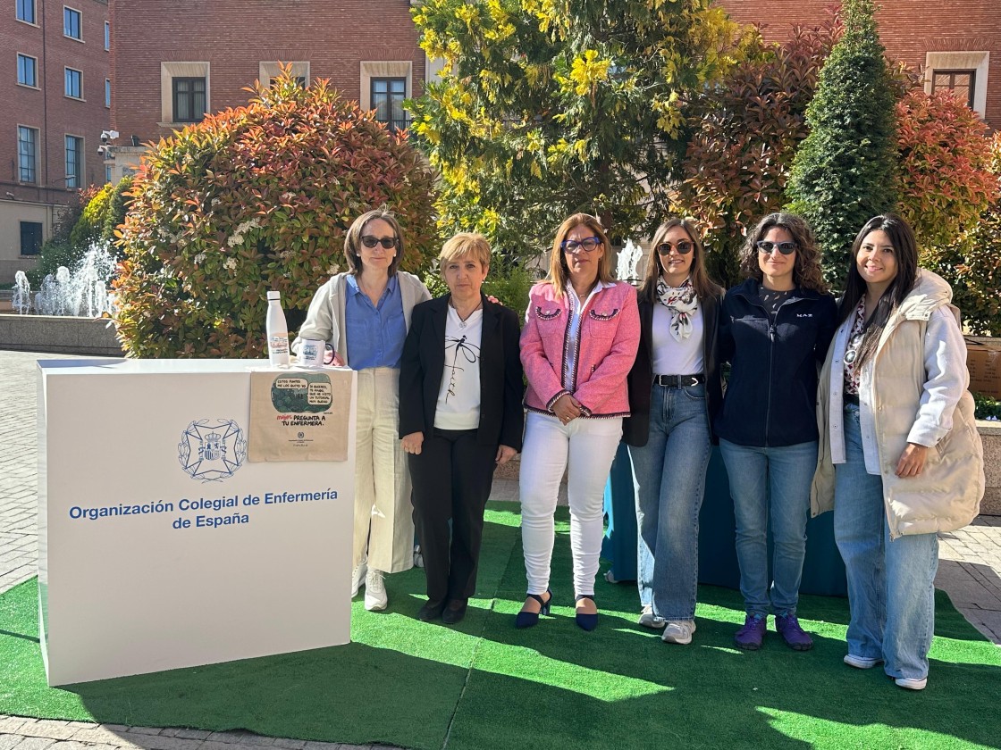Las enfermeras turolenses visibilizan la importancia de su labor en el Día Internacional de la Enfermería