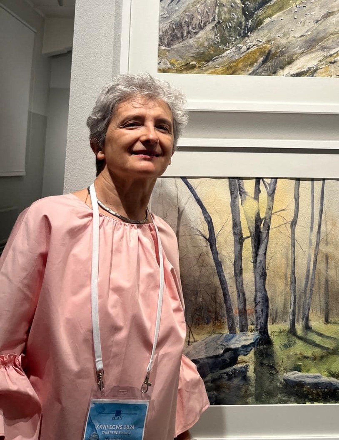 Los acuarelistas de Teruel abren su exposición anual en Yagüe de Salas
