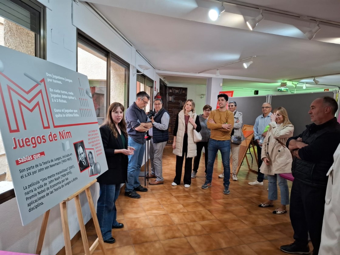Abre sus puertas en Alcorisa el Museo Itinerante de Matemáticas