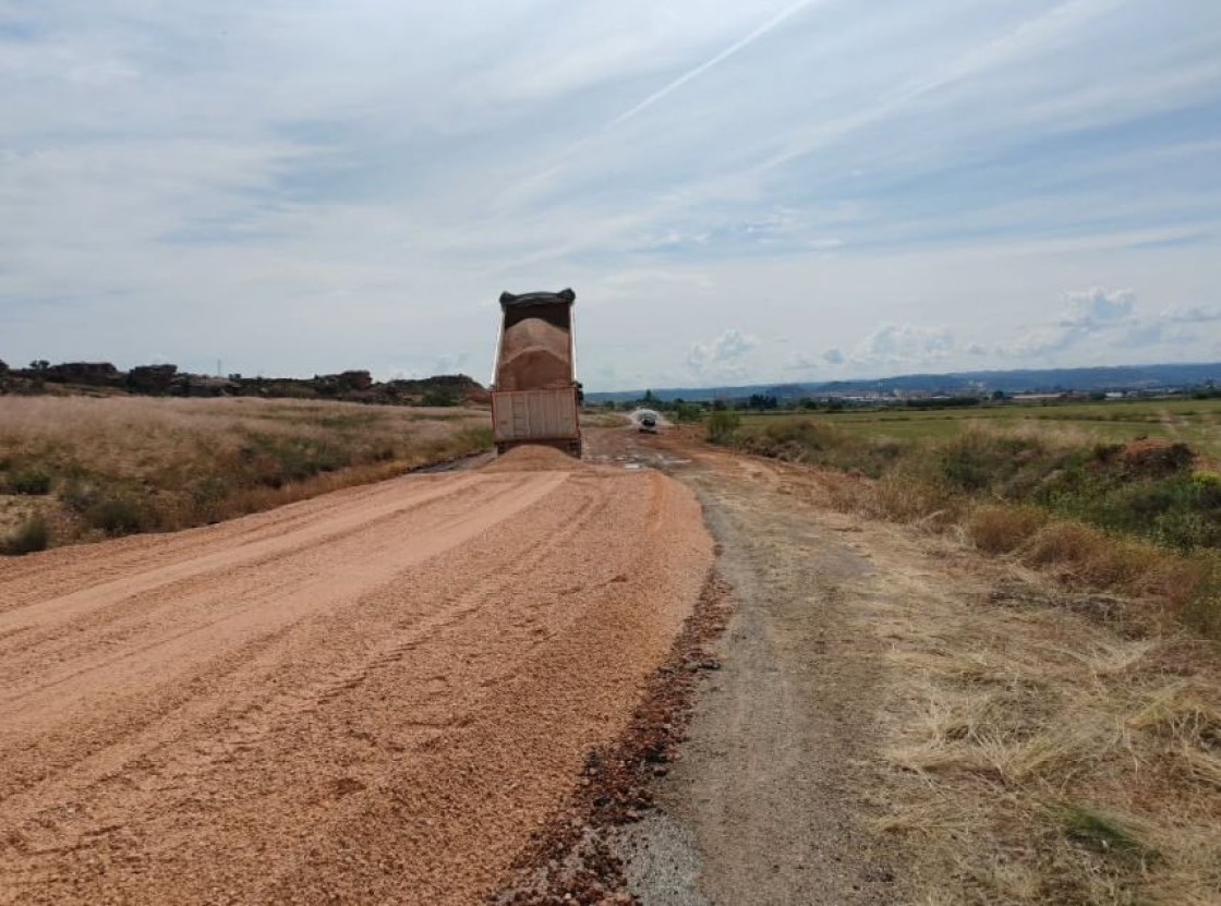 700.000 euros de inversión arreglan la vía de la Cooperativa al circuito alcañizano