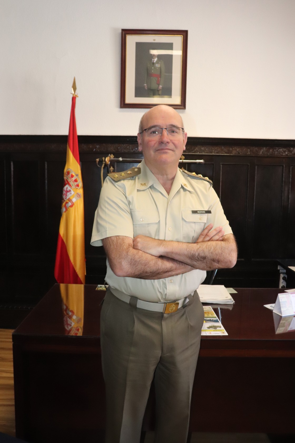 Salvador Medrano, subdelegado de Defensa en Teruel: “Ser subdelegado implica ser la cara visible del Ministerio de Defensa en la provincia”