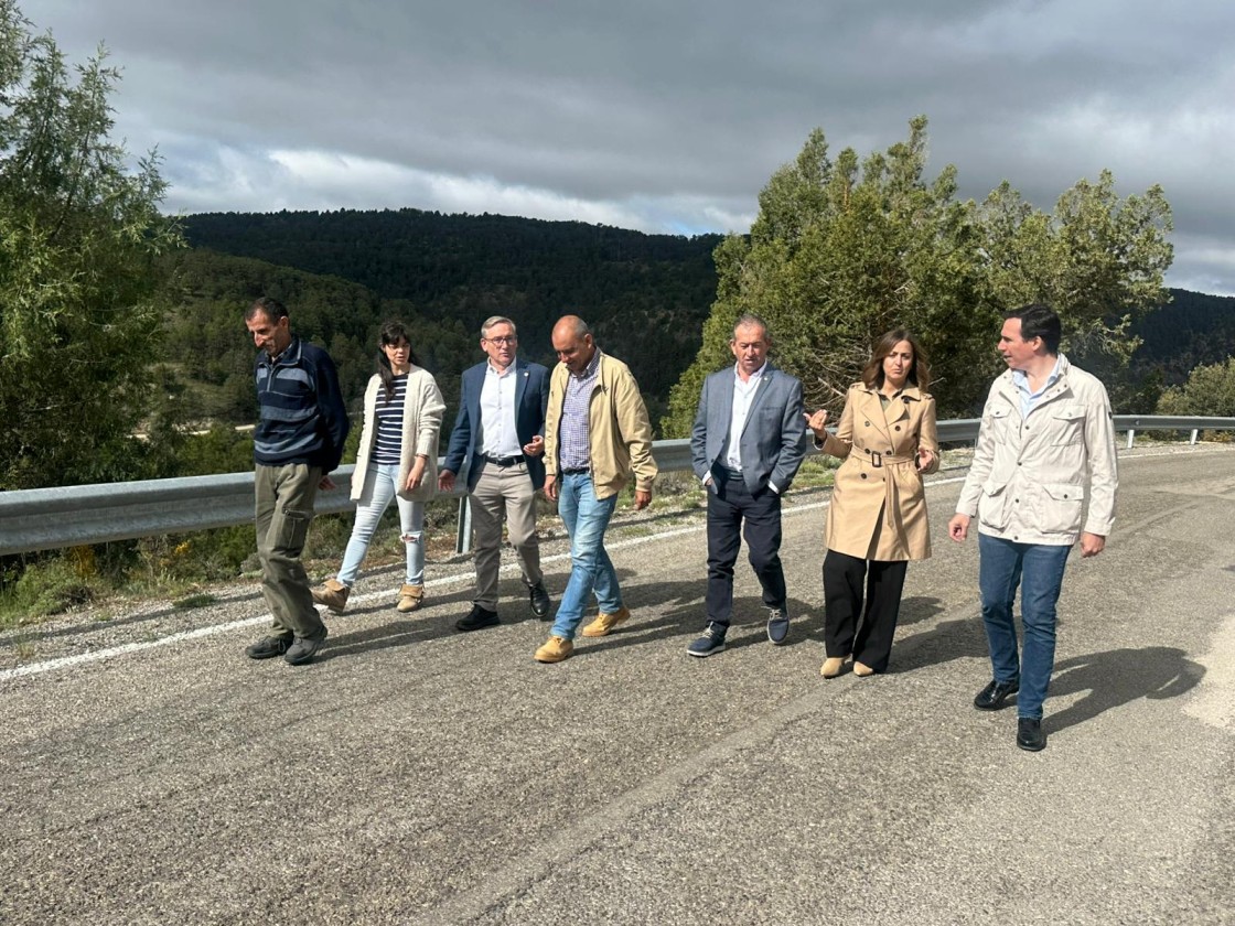 La Diputación de Teruel mejora la carretera de Tramacastilla a Villar del Cobo con una inversión de 4,5 millones de euros
