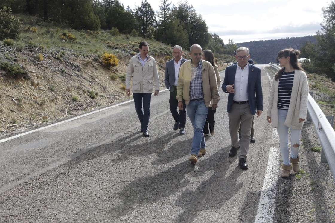 La mayor inversión de la DPT en carreteras arreglará el tramo entre Tramacastilla y Villar
