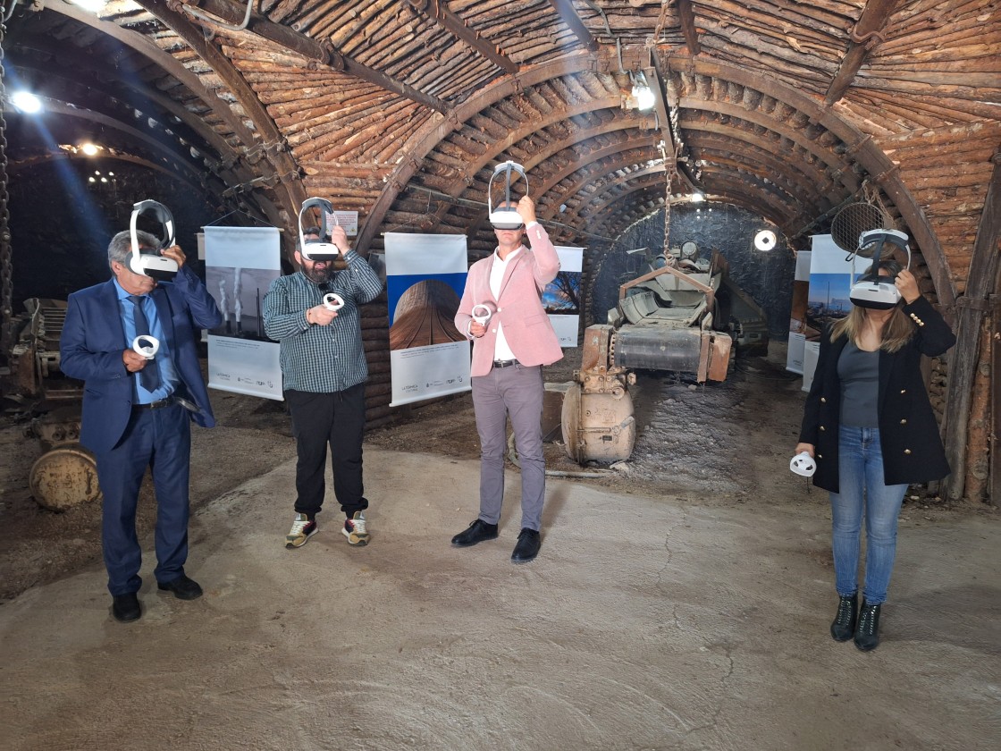 Inaugurada en el Museo Minero de Escucha la exposición ‘Transición Justa: ayer, hoy y mañana’, de La Recicladora Cultural