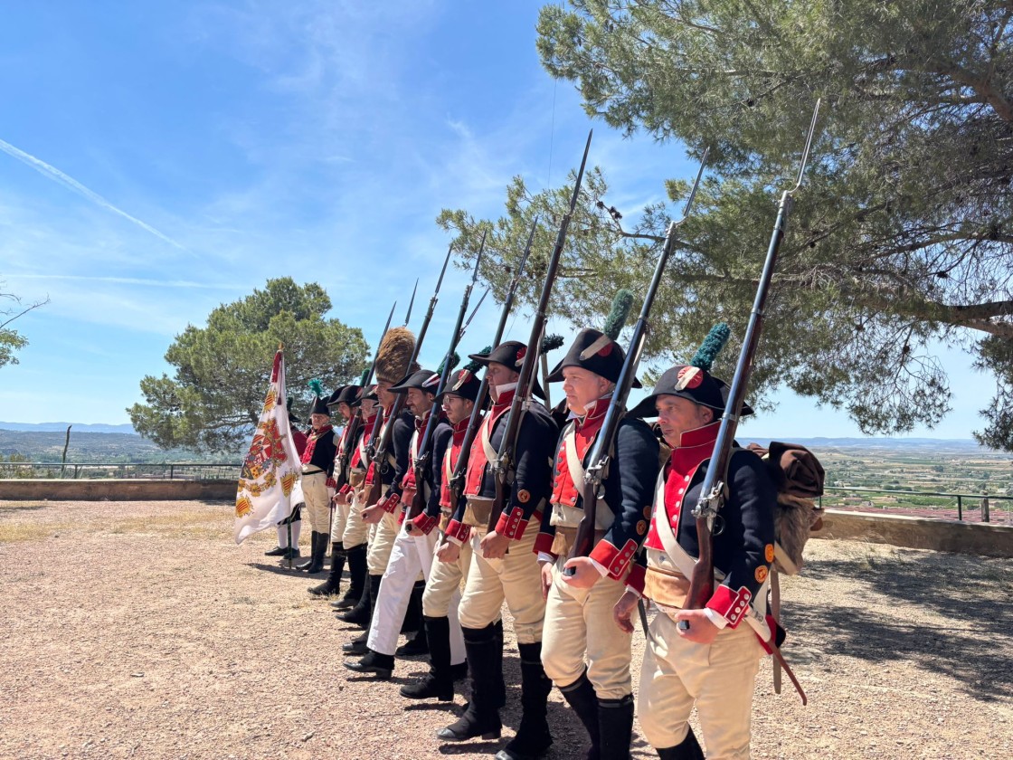 Alcañiz rememora la Batalla de 1809 con un emotivo homenaje en el Santuario de Pueyos