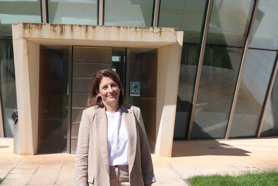 Carmen Aguilar Martín, vicerrectora de la Universidad de Zaragoza para el Campus de Teruel: “La labor del Campus es que se conozca bien lo que hacemos porque hay un gran potencial”