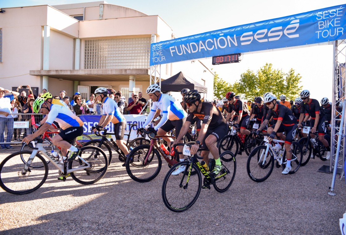 Más de 150 voluntarios hacen de nuevo posible la Sesé Bike Tour