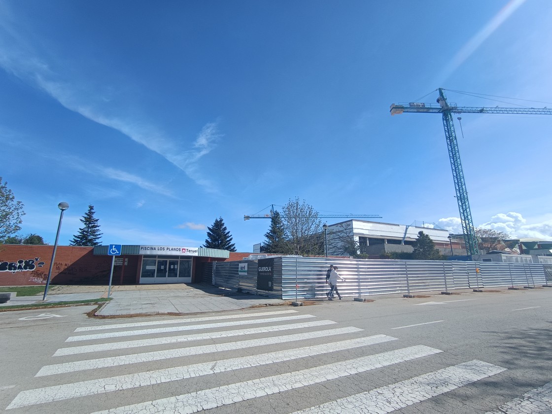 La piscina de verano de Los Planos, en Teruel, podría estar disponible a mediados de junio