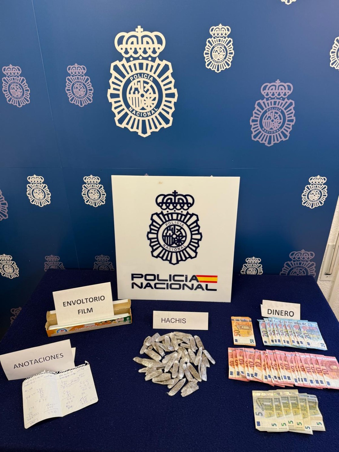 La Policía Nacional desarticula un punto de venta de droga en Teruel y detiene a un hombre, ya enviado a prisión