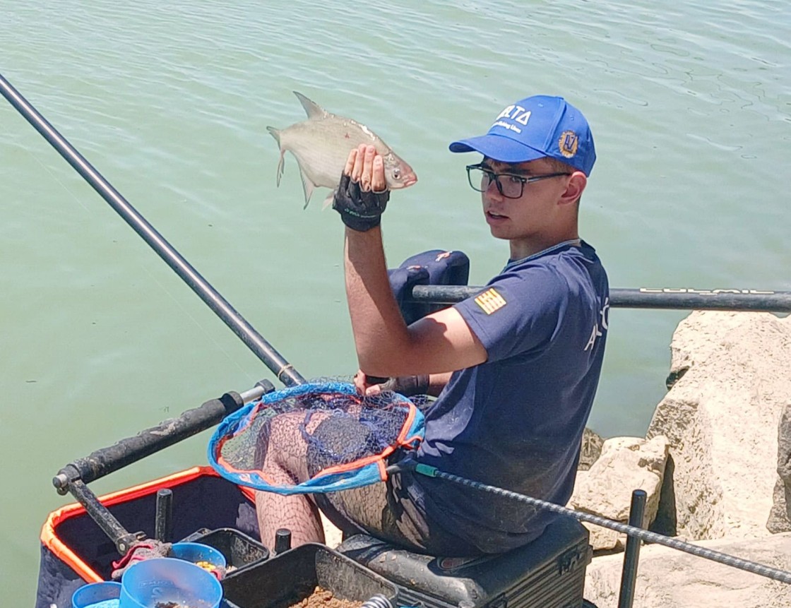 El utrillense Pedro Romero, campeón de Aragón de pesca