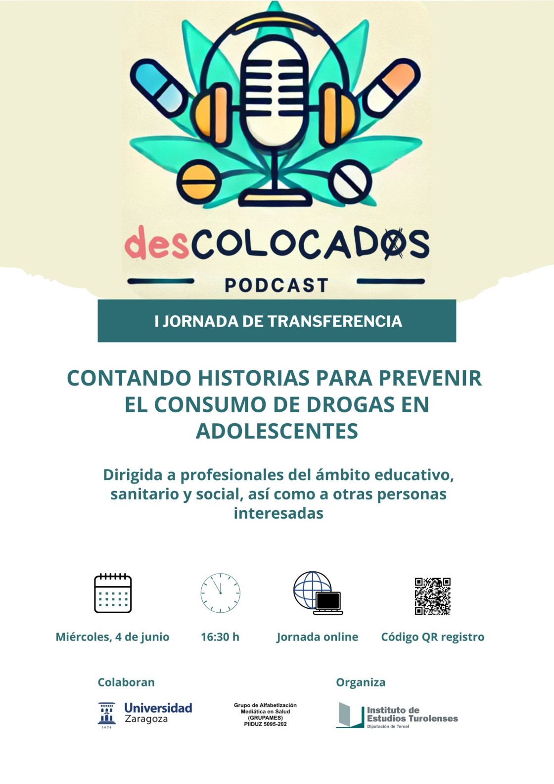 El proyecto 'desCOLOCADOS' sobre prevención del consumo de drogas presenta sus resultados