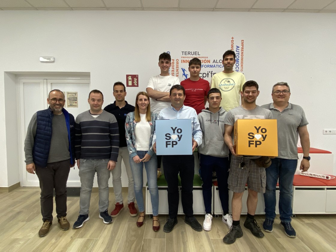 Alcañiz felicita a los alumnos del CPIFP tras  su éxito en Aragón Skills