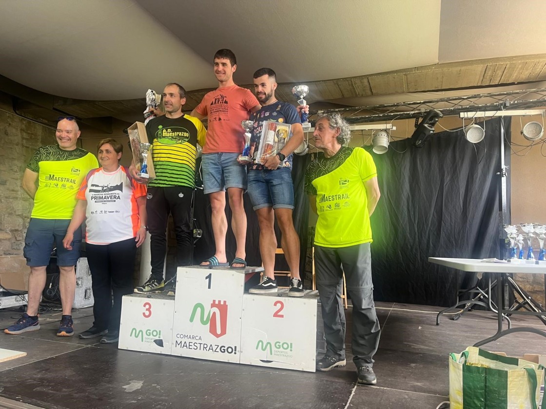 Castel y Sanjuán imponen su ley en el Maestrail de Allepuz