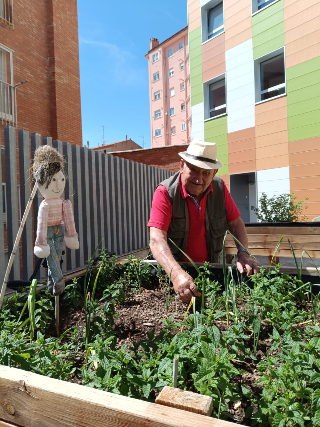 Un jardín único en Aragón para cuidar de personas: así es el espacio terapéutico de la Residencia de Mayores Rey Ardid Teruel