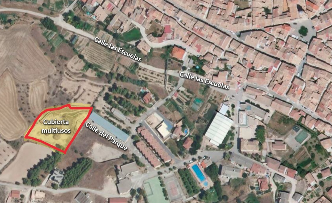 Mas de las Matas construirá un espacio multiusos abierto pero con cubierta