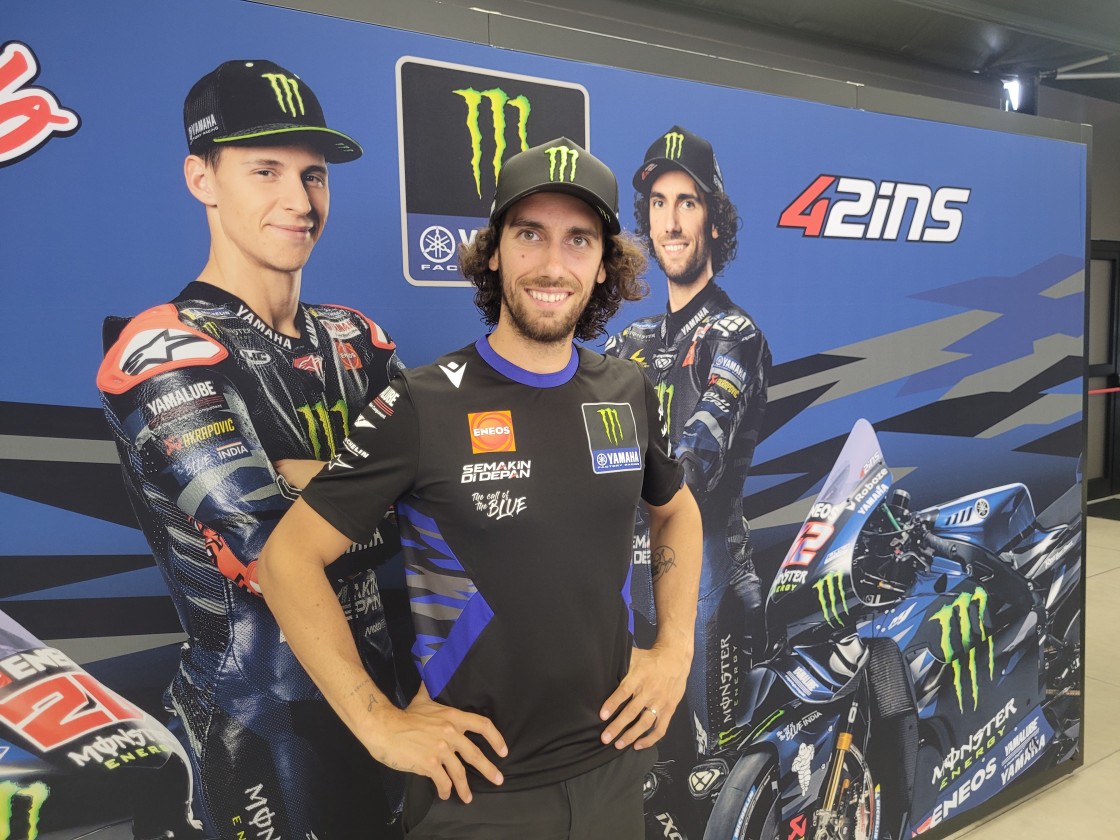 Álex Rins piloto del Monster Energy Yamaha MotoGP: “Espero un buen resultado aquí en Motorland pero todavía no estamos al nivel deseado”