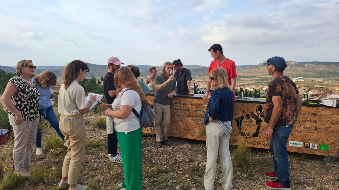 El Calvario de Alloza sabe a medio rural, a monte, a cultura y a gastronomía tradicional