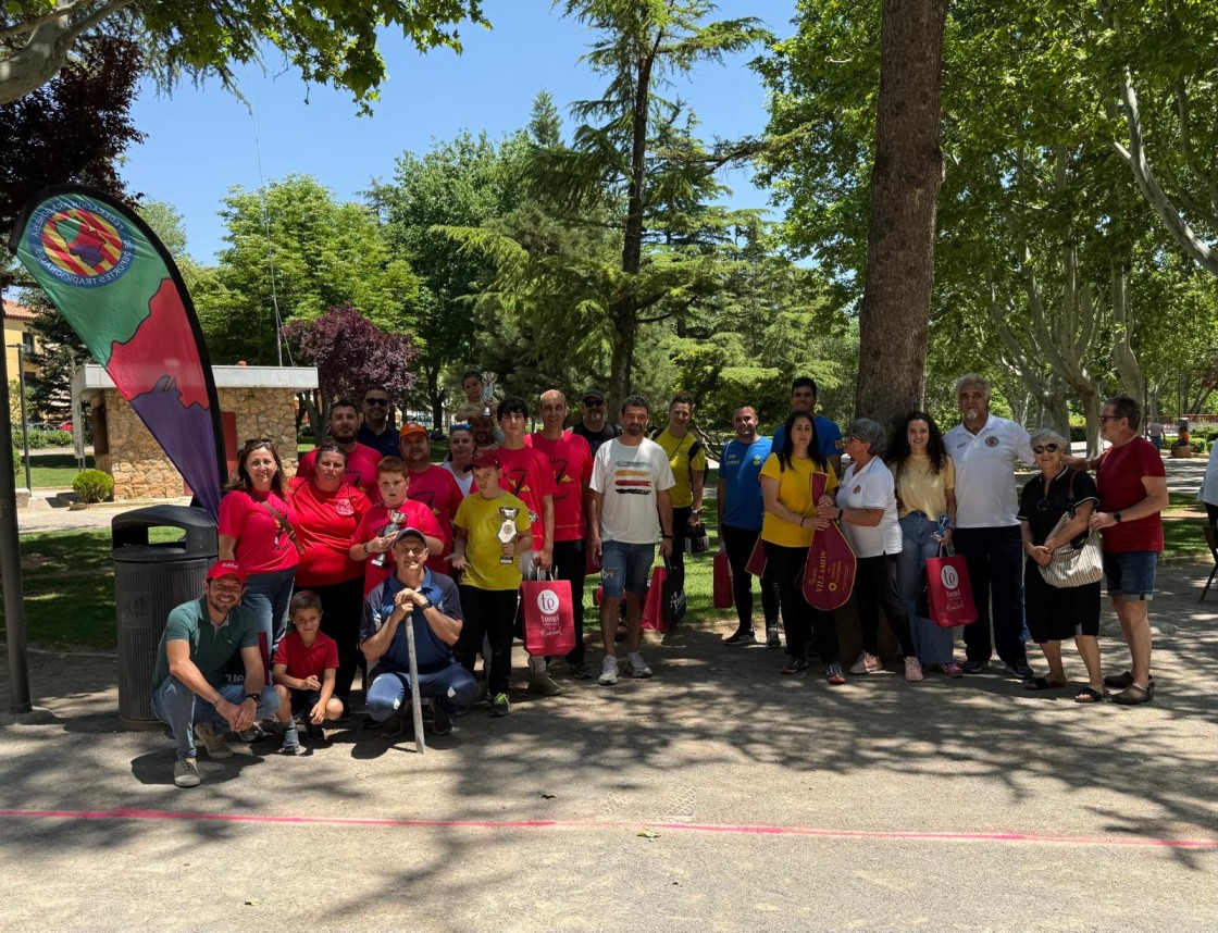 Una treintena de tiradores en la jornada de Barra Aragonesa en Teruel