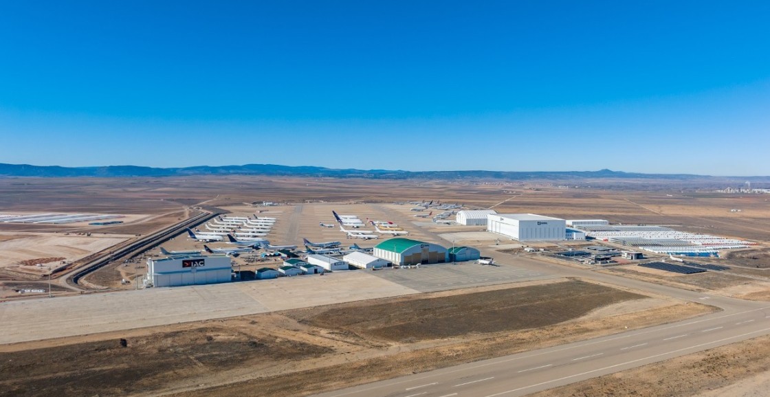 Del Estacionamiento de aviones a la vanguardia verde: el Aeropuerto de Teruel ‘hub’ de innovación y sostenibilidad