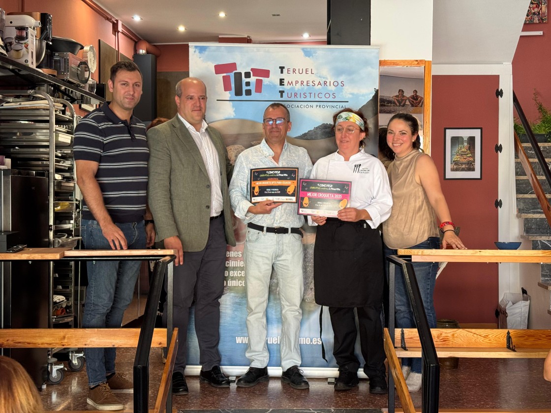 La croqueta de Ternasco de Aragón con perlas campestres y pistacho de Taller de Cocina se alza con el Premio a la Mejor Croqueta de primavera 2025