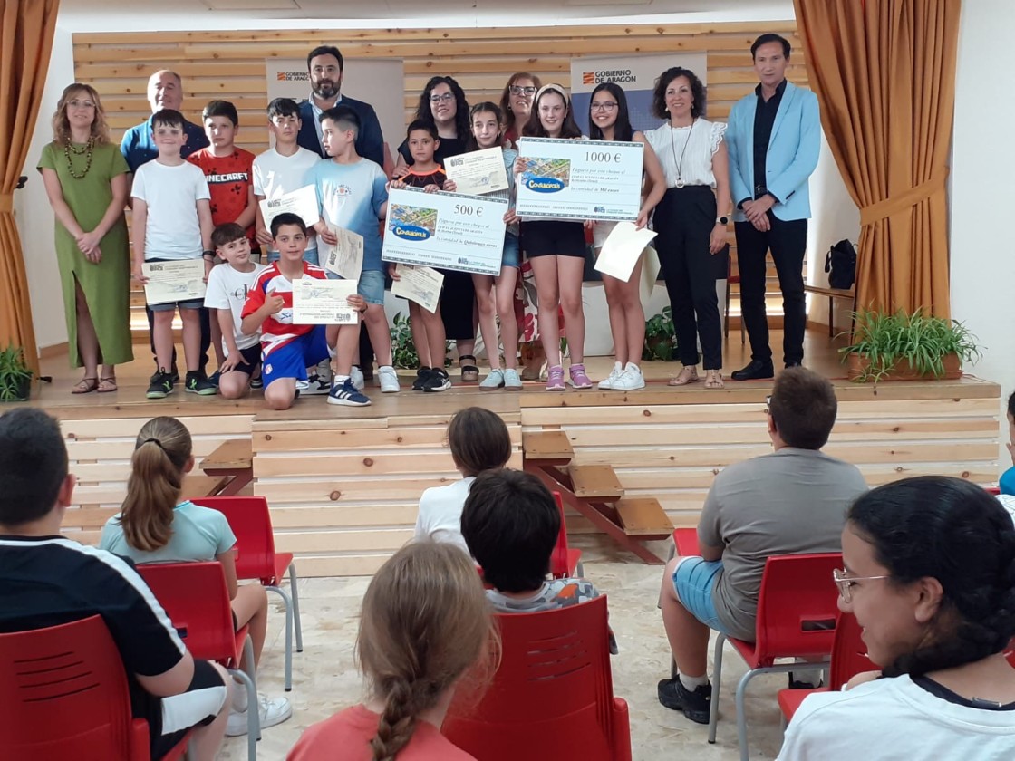 El Gobierno de Aragón premia al colegio público de Alcorisa en un concurso de consumo responsable