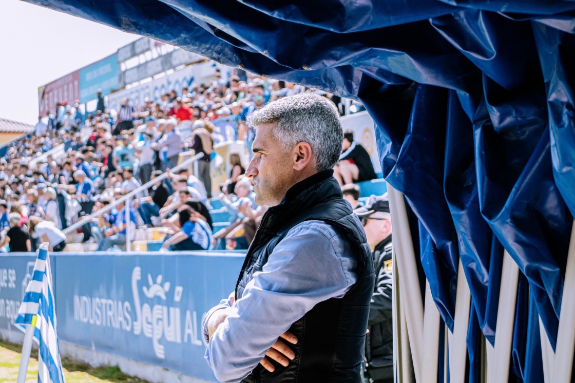 Vicente Parras, el gran motivador, la moral del actual Alcoyano