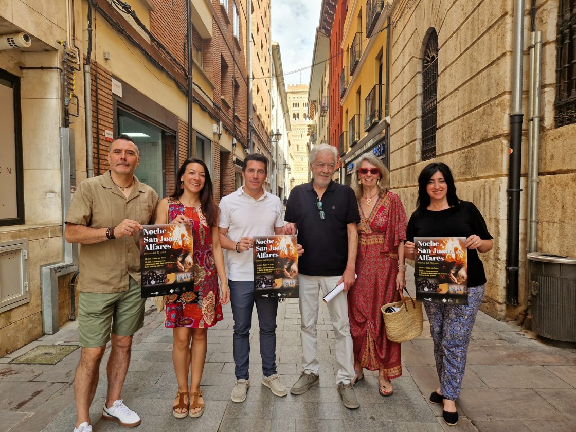 Teruel celebra la Noche de San Juan con música, baile, poesía y queimada