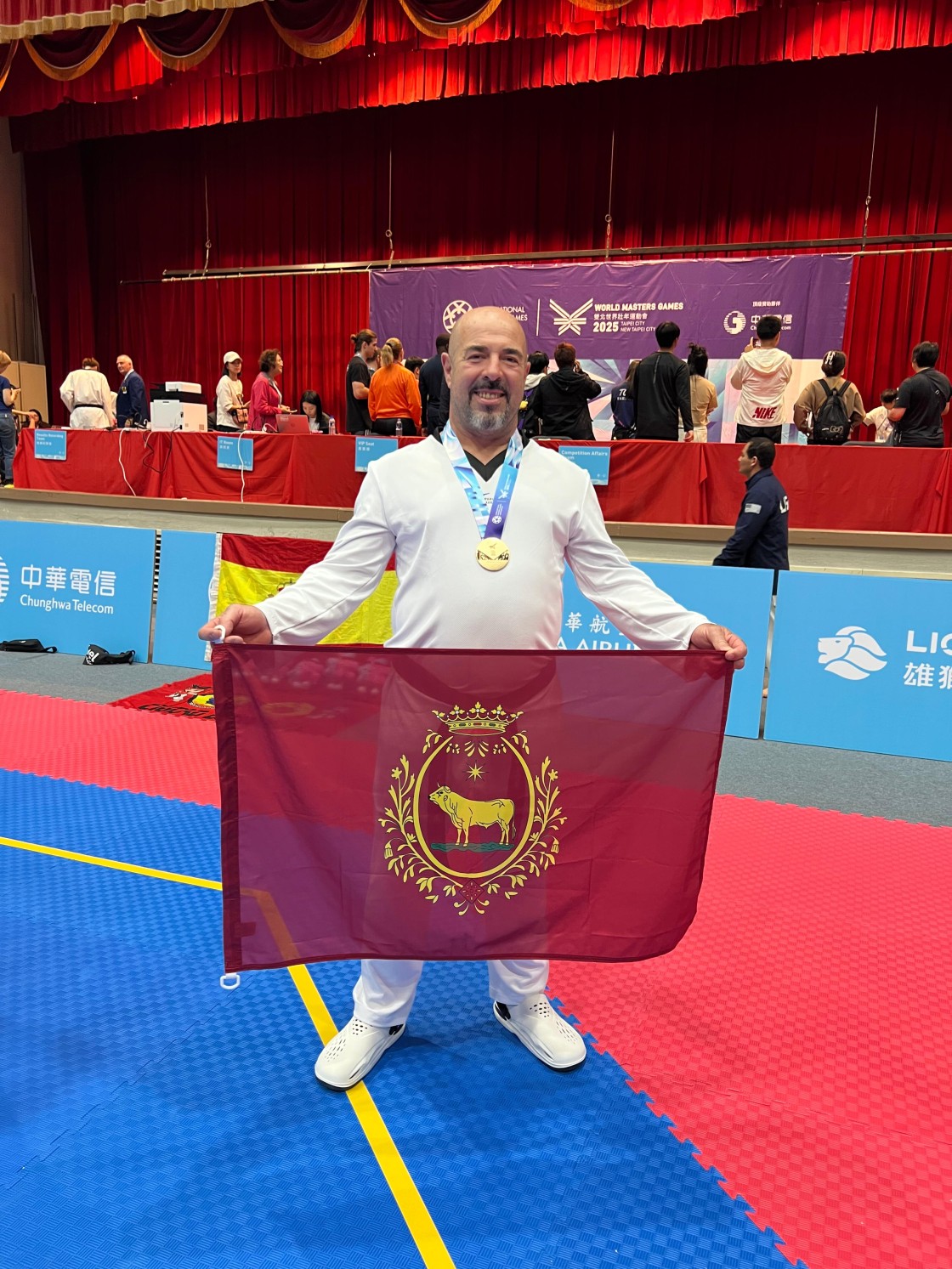 Ramón Benítez, campeón del mundo de taekwondo en categoría máster: “A mí basta que algo me dé miedo para enfrentarme a ello, no huyo”