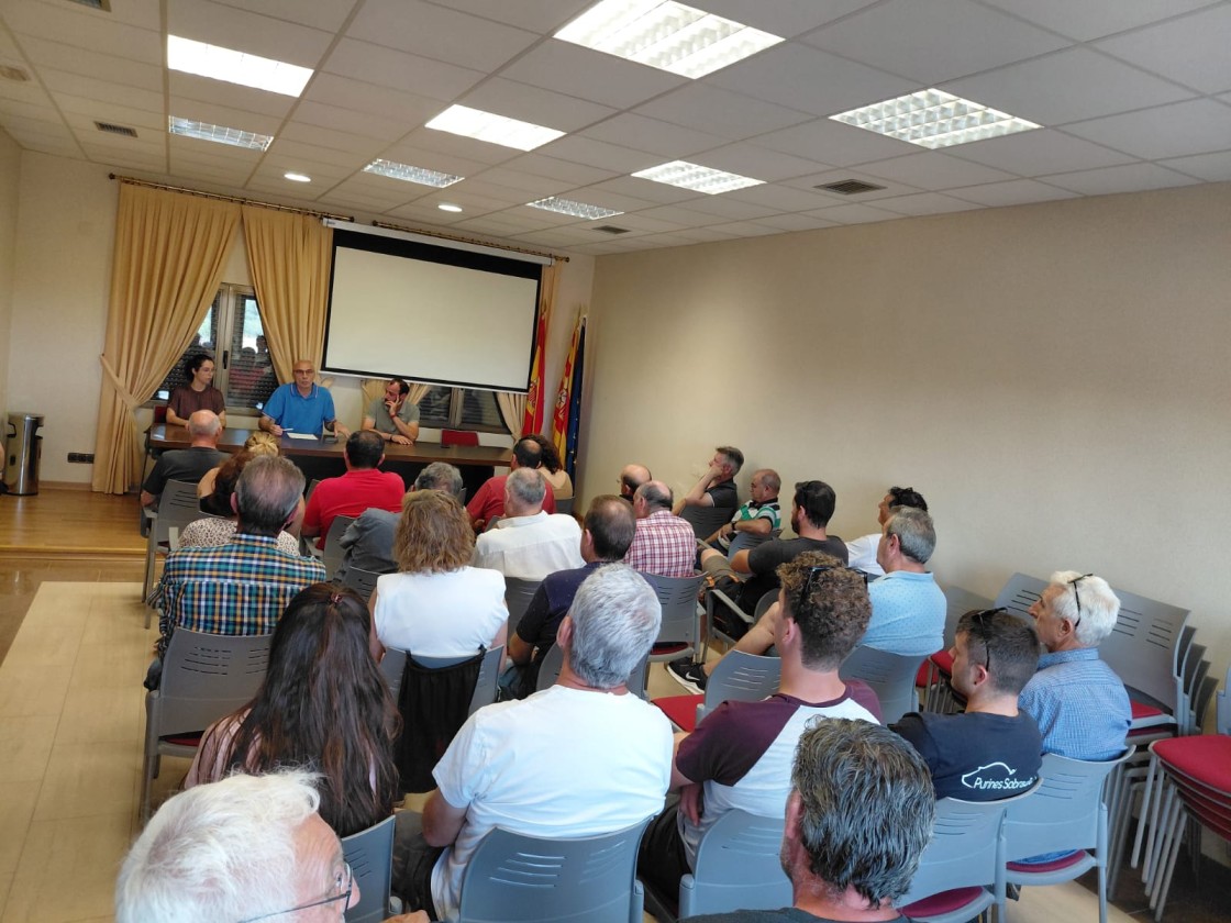 El IAA inicia la reparación de la toma de agua de Vinaceite, Azaila y Almochuel