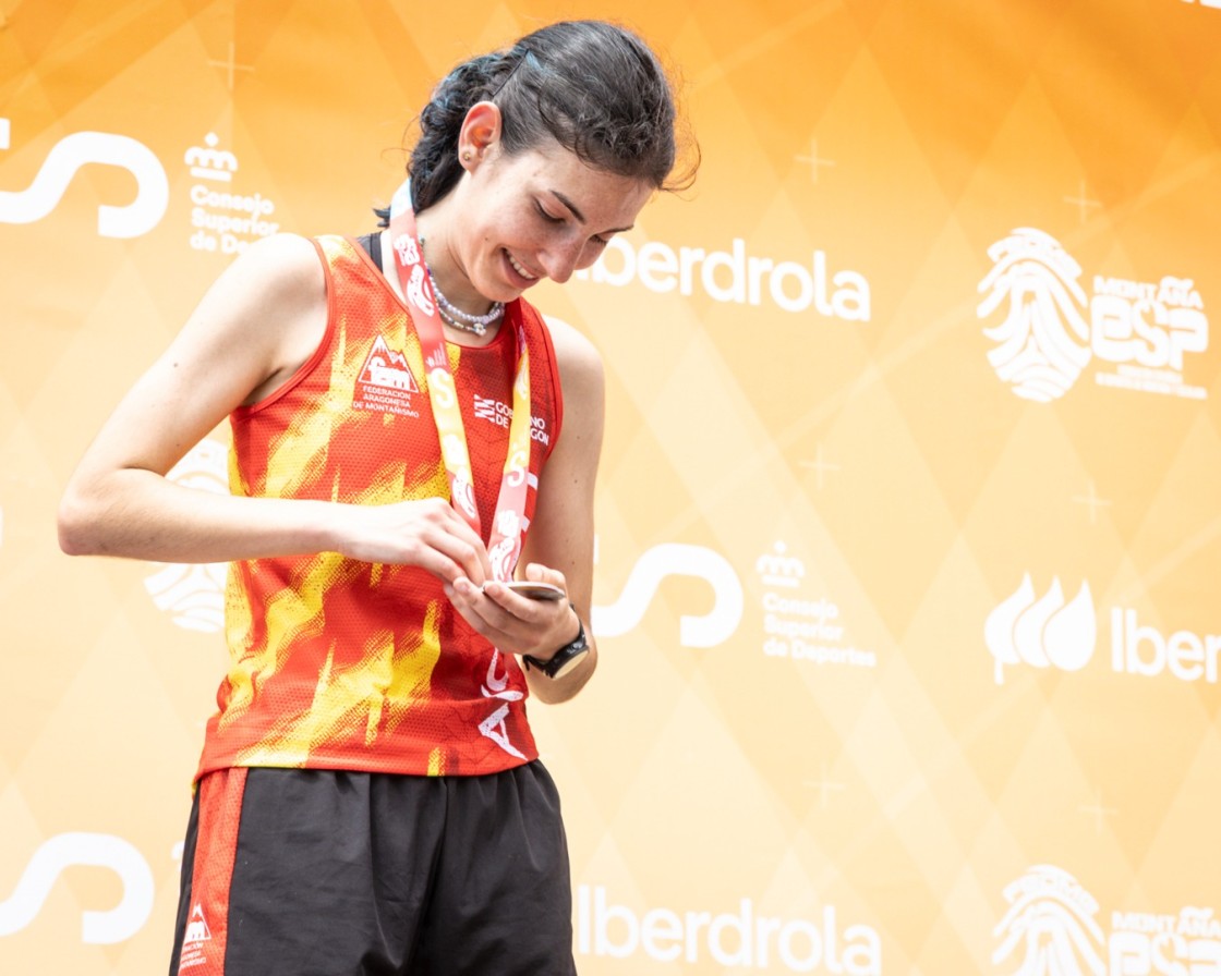 Judith Soriano, plata en el Campeonato de España de Kilómetro Vertical