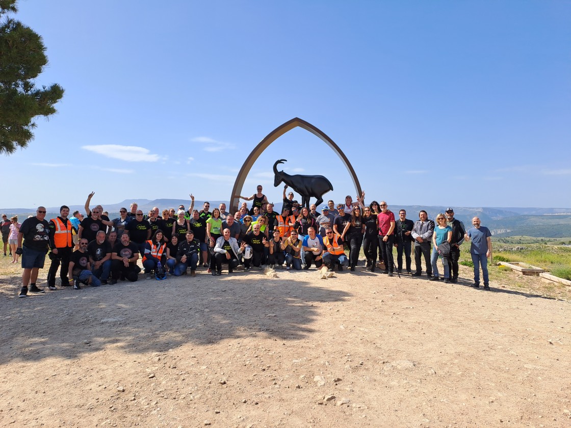La II Concentración Motera The Silent Route cita a 300 personas en Ejulve y su entorno