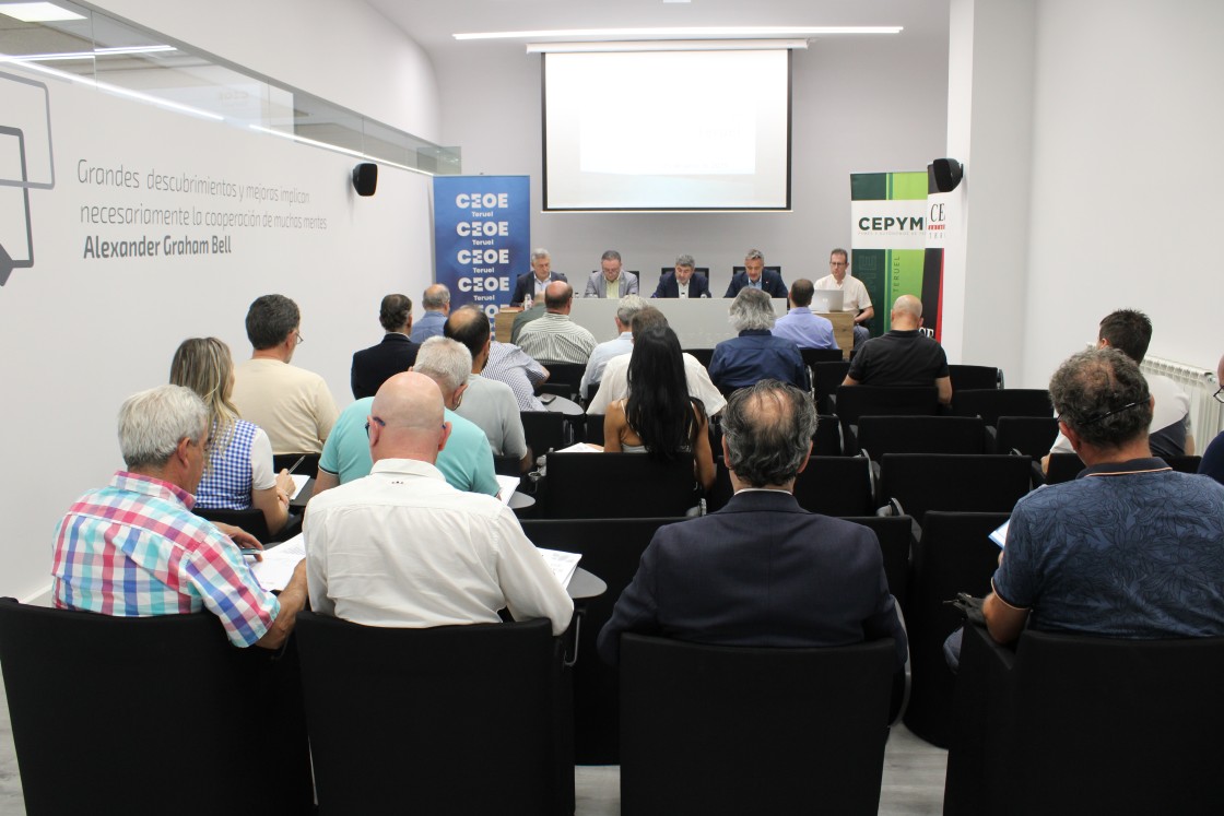 Las empresas de Teruel se concentrarán para pedir aumentar las ayudas de funcionamiento