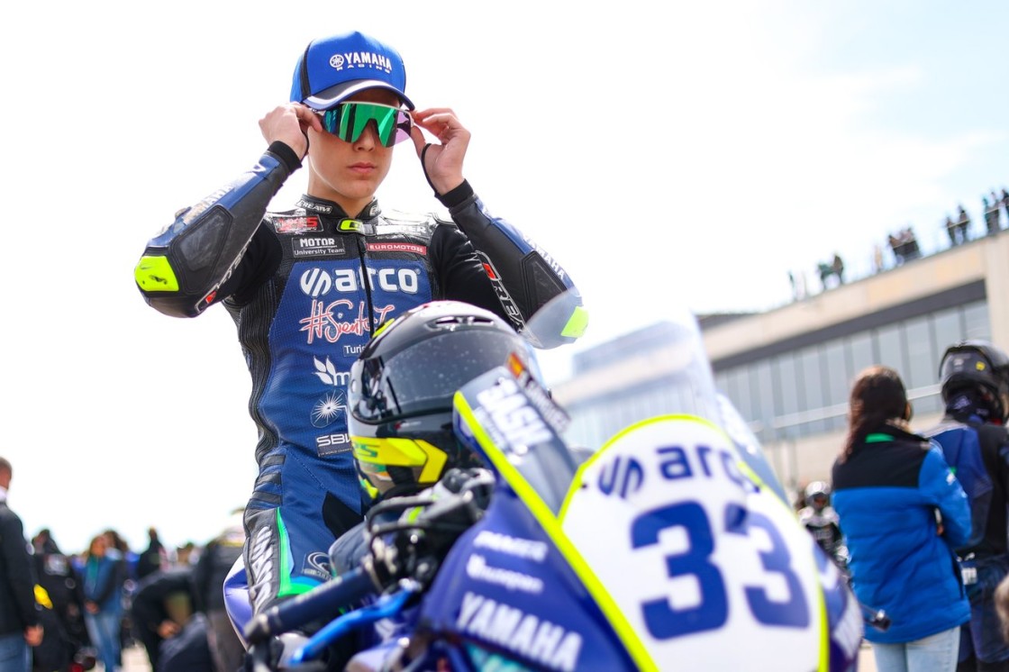 Gonzalo Sánchez, invitado especial en el Campeonato de España de Superbikes, en Motorland
