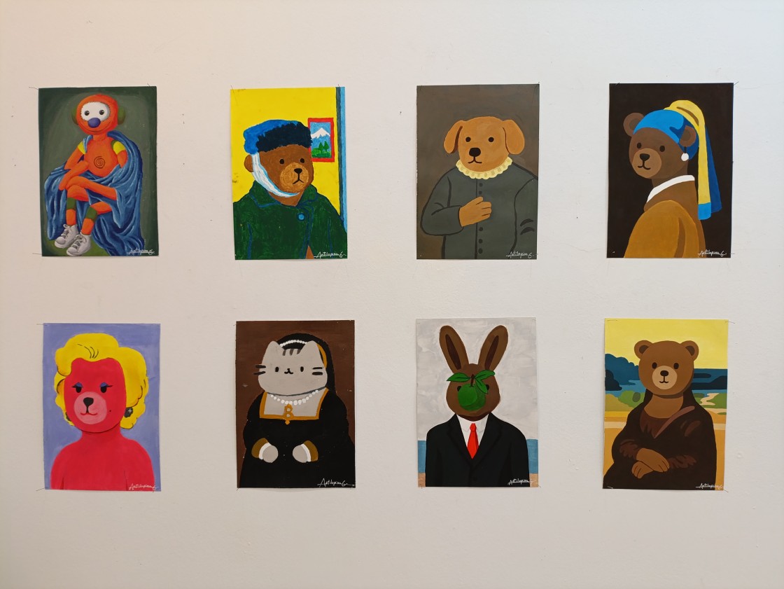 La Escuela de Arte de Teruel despide un nuevo año con color, volumen y creación