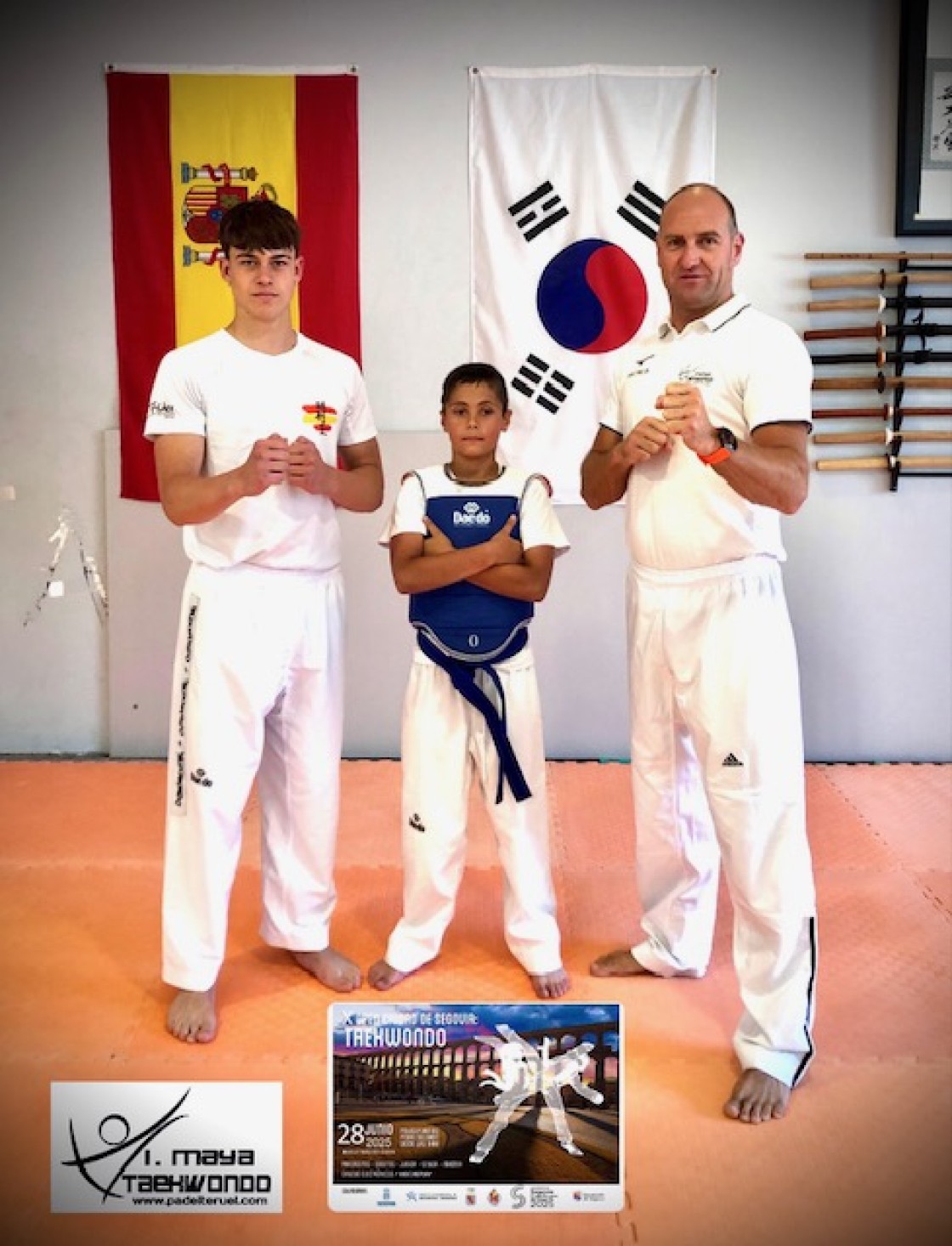 El club Iván Maya participa estos días en el abierto de Segovia de taekwondo
