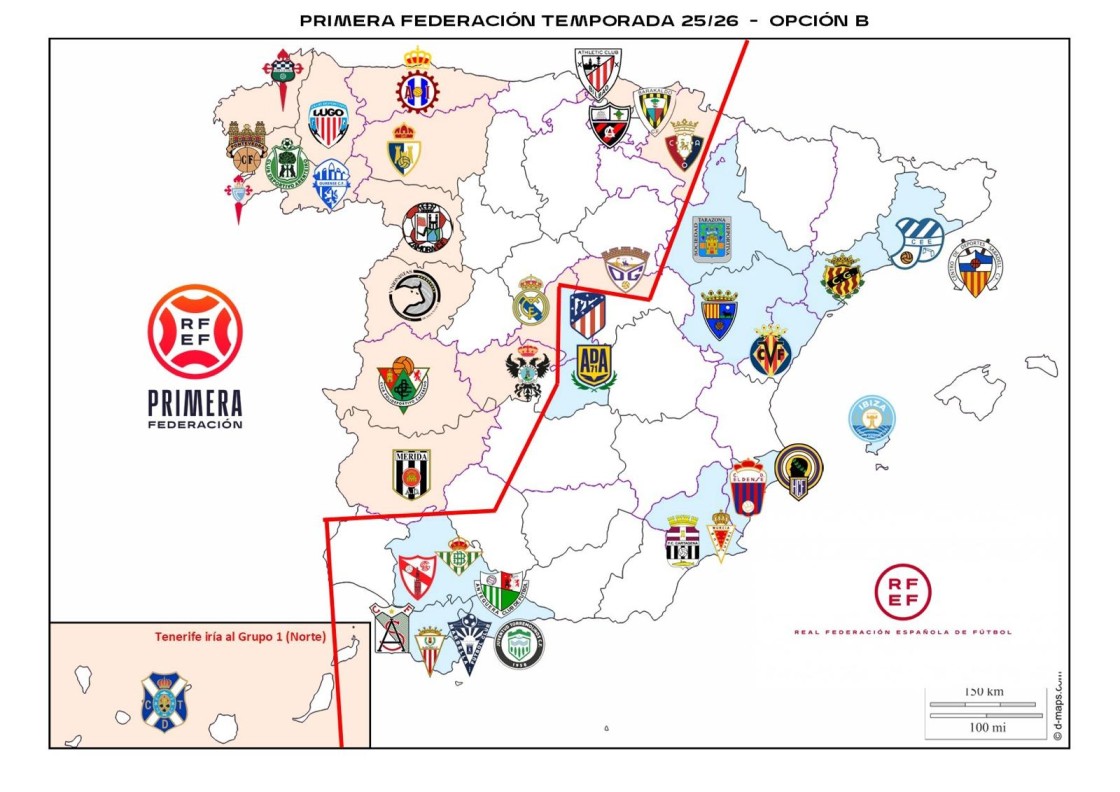 El CD Teruel competirá en el que será grupo sur de la próxima Primera Federación