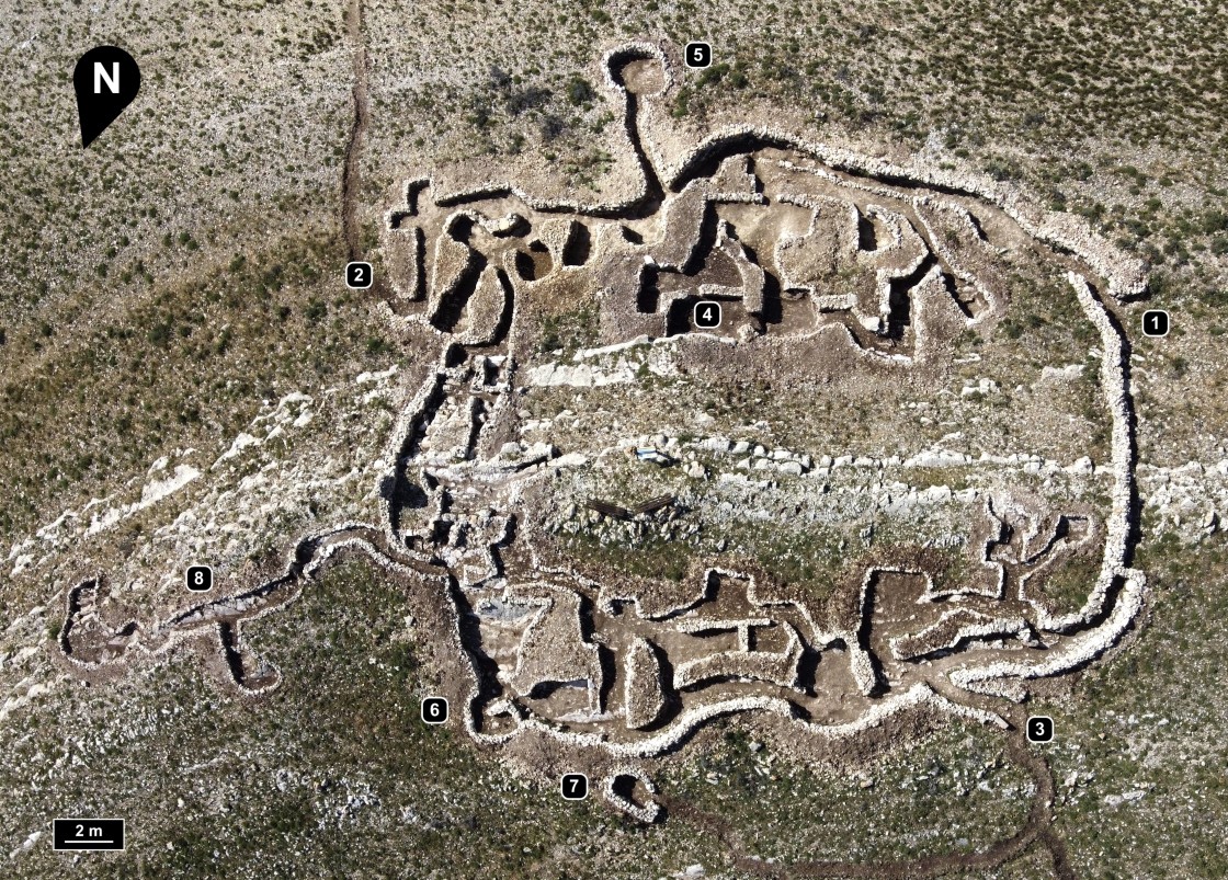 La Loma de la Solana de Cañada Vellida conforma un complejo laberinto que es fruto de su intensa actividad