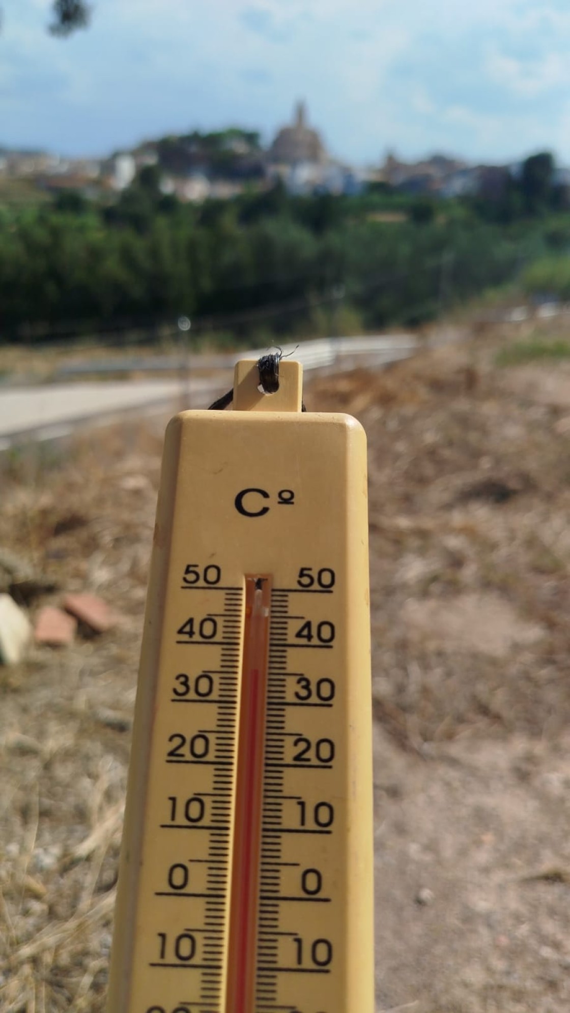 Híjar registra las temperaturas más altas de Aragón el fin de semana con 41,4 grados