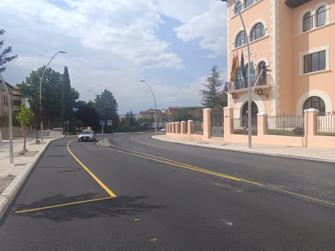 La avenida Sagunto se deja ya finalizada en el tramo próximo al Centro Histórico