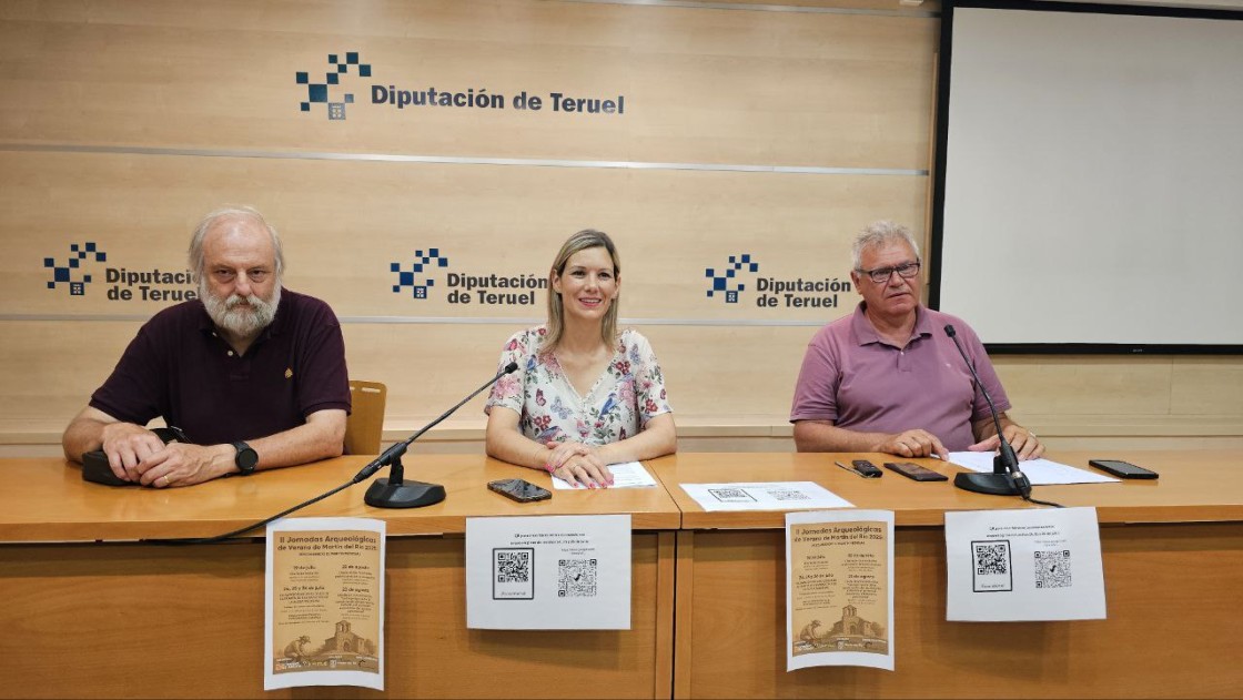 Martín del Río ahonda en su pasado medieval en la segunda edición de las Jornadas arqueológicas de verano