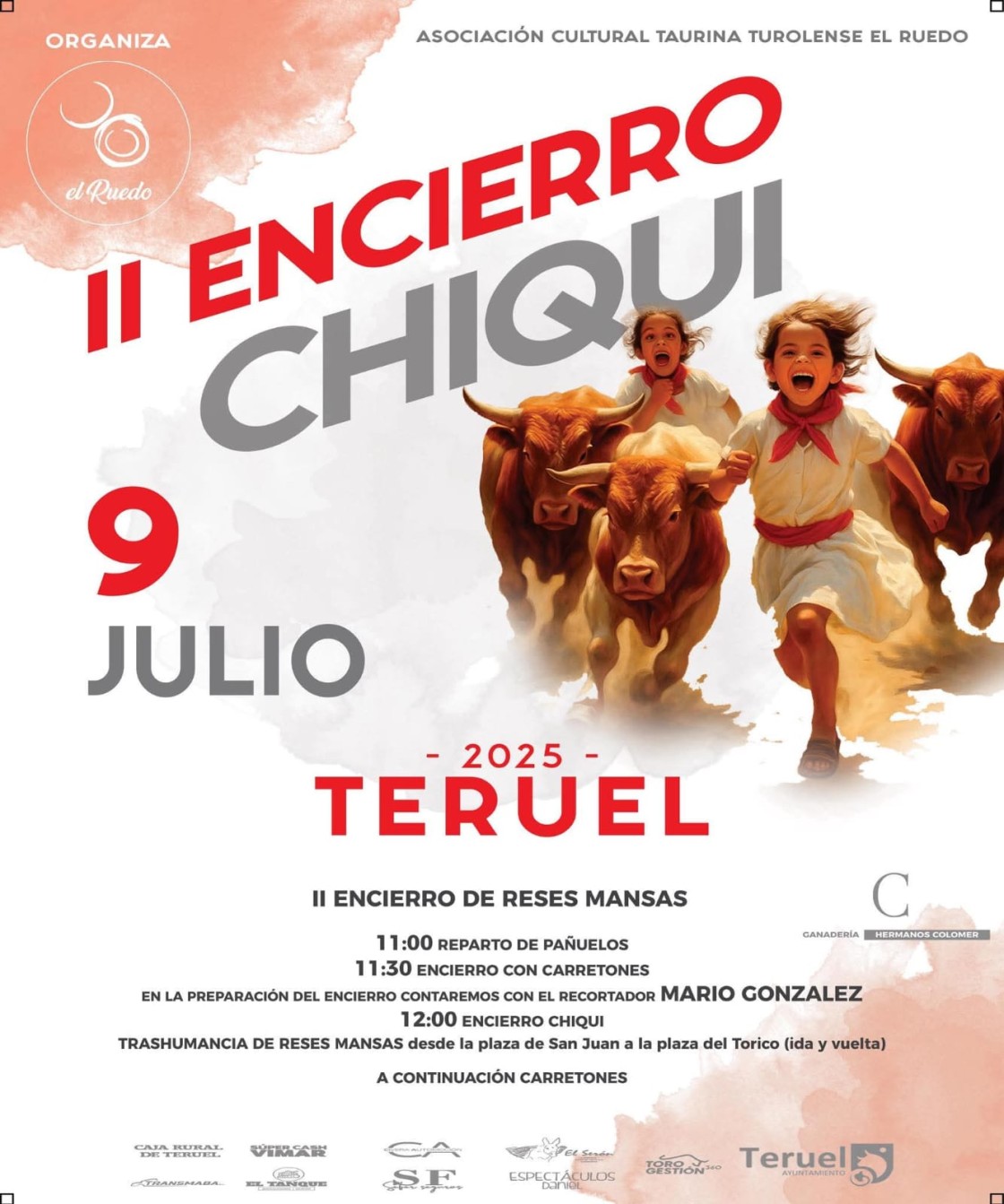 II Edición del Encierro Chiqui de Teruel tras el éxito cosechado el pasado año