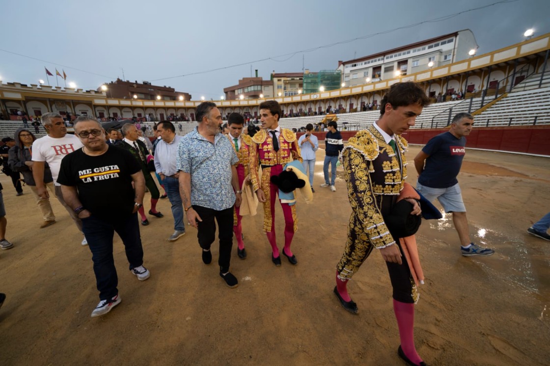Suspendida la novillada que abría la feria taurina del Ángel de Teruel