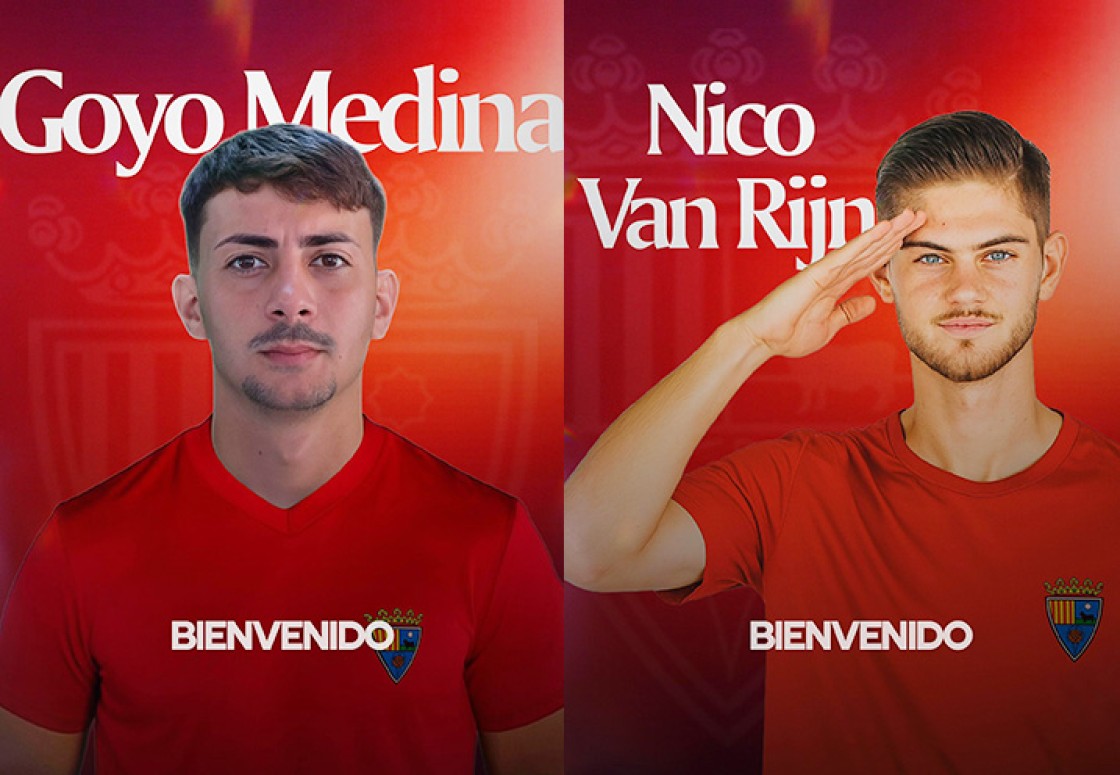 Goyo Medina y Nico Van Rijn apuntalan la zaga rojilla de la próxima temporada