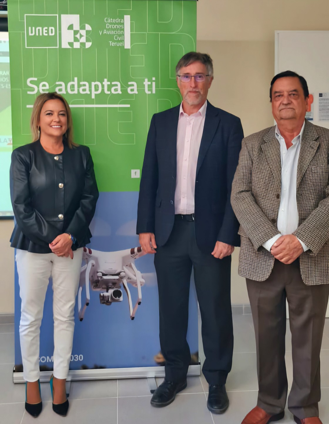 El aula de la Uned de Calamocha imparte en octubre un curso de piloto europeo de dron