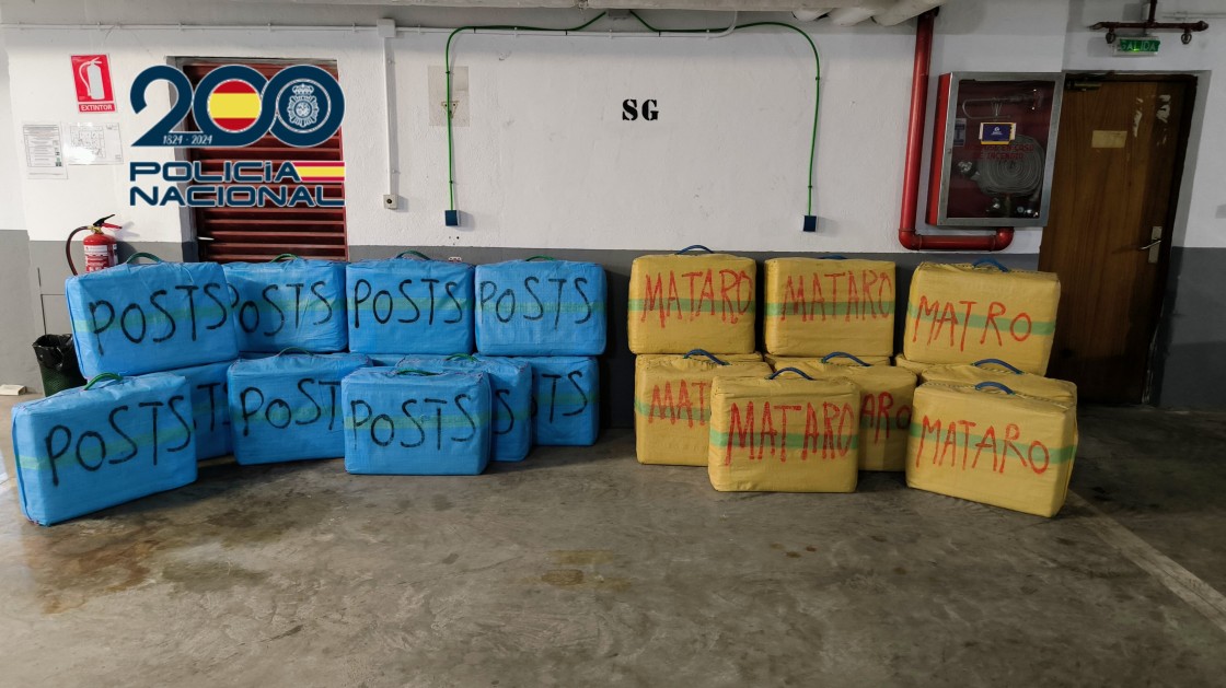 Desarticulada una red internacional de tráfico de hachís y cocaína con epicentro en Azaila