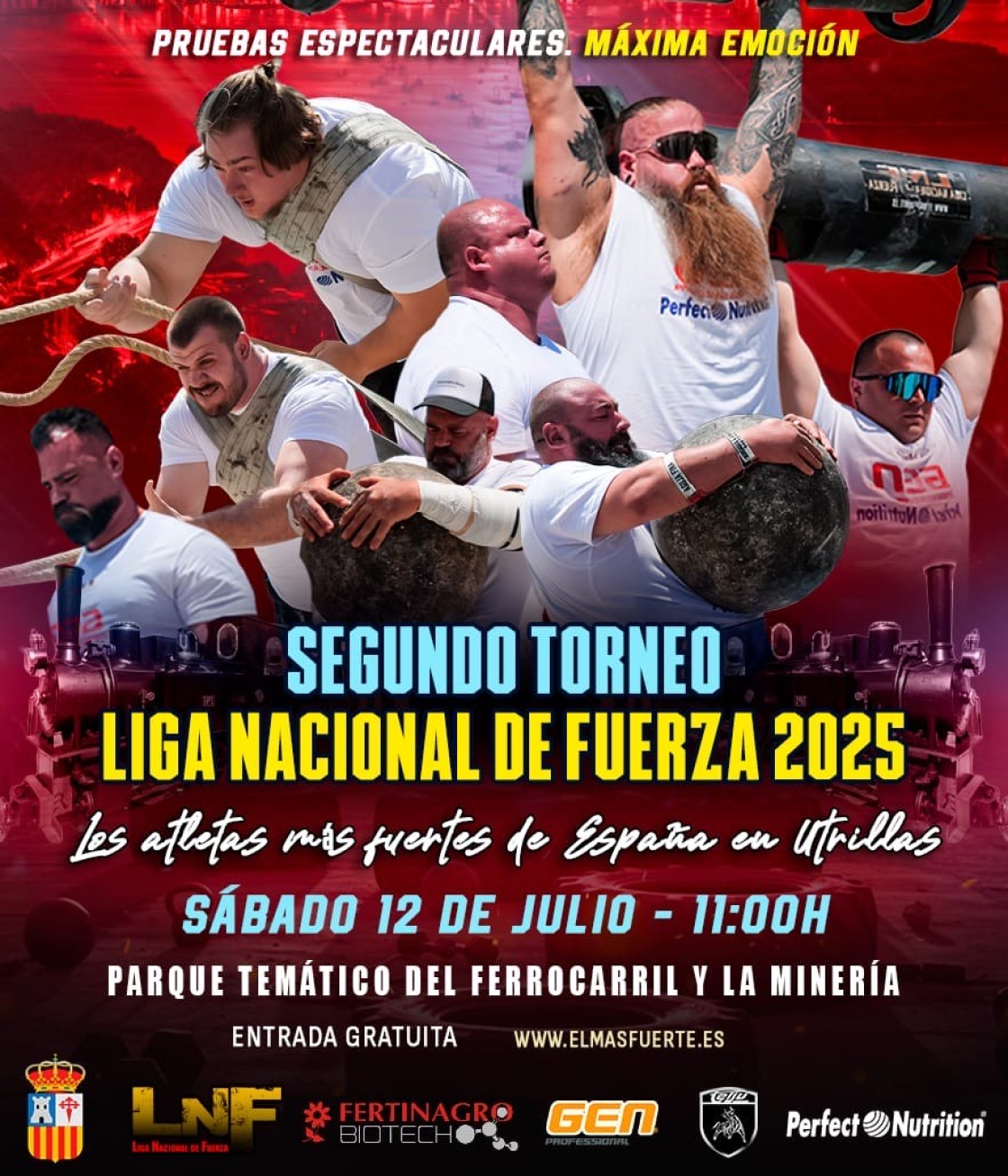 Utrillas acoge mañana el Segundo Torneo de la Liga Nacional de Fuerza