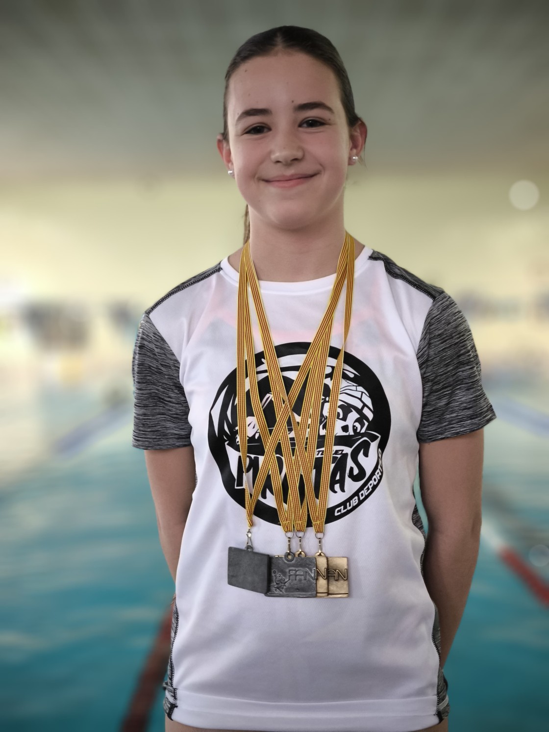 Leyre Pérez representará a Teruel en el Campeonato de España Alevín de natación